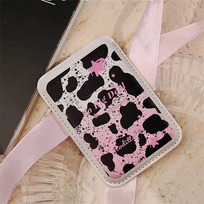 Korean Cute Fashion Creative Leopard print Cartoon Pattern Card Holder Magnetic For iPhone For Samsung Galaxy For MagSafe Cover
Korean Cute Fashion Creative Leopard print Cartoon Pattern Card Holder Magnetic For iPhone For Samsung Galaxy For MagSafe Cover