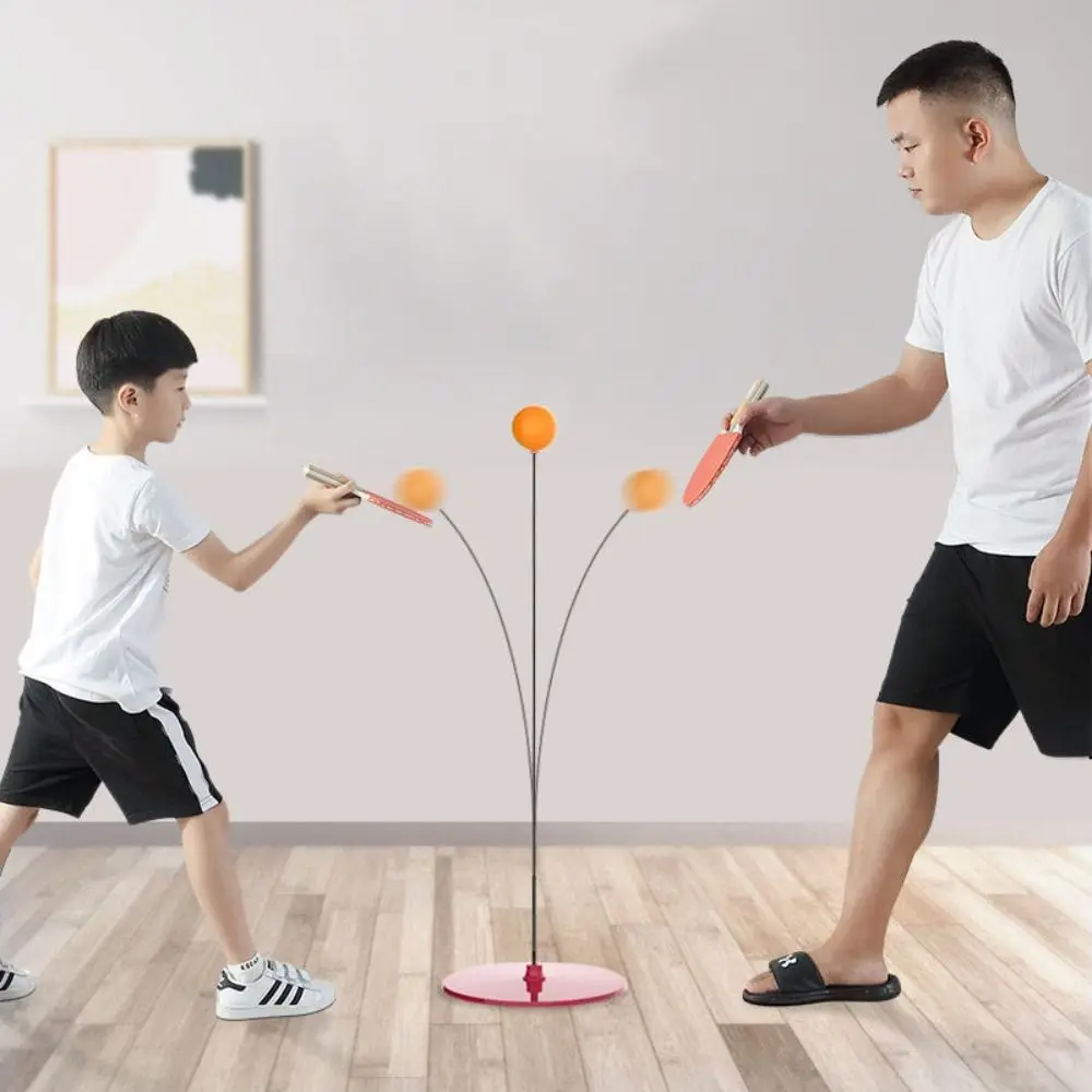 1 Set Elastic Table Tennis Trainer Movable Leisure Table Tennis Exerciser Fixed Play Pong Balls Paddles Set Self Training
1 Set Elastic Table Tennis Trainer Movable Leisure Table Tennis Exerciser Fixed Play Pong Balls Paddles Set Self Training