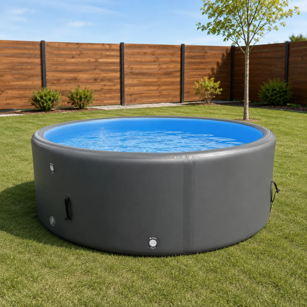 Factory Direct Drop Stitch Inflatable Swimming Pool with Cover for Family Garden Water Play Use
Factory Direct Drop Stitch Inflatable Swimming Pool with Cover for Family Garden Water Play Use