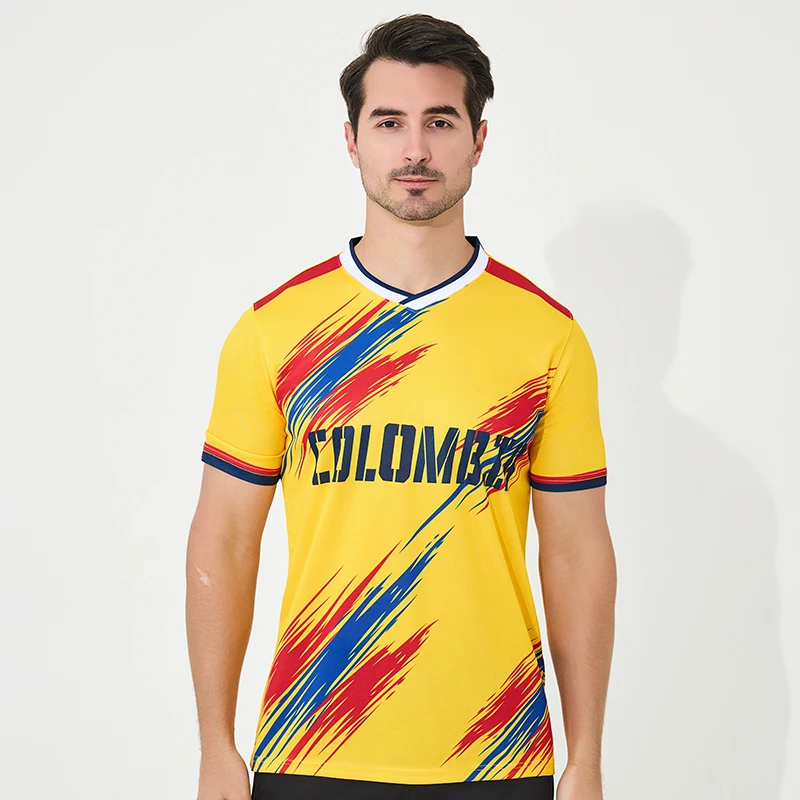 2024 hot selling Colombia American Cup soccer jersey popular design custom running sports football clothes
2024 hot selling Colombia American Cup soccer jersey popular design custom running sports football clothes