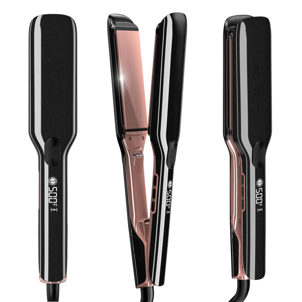 Professional Hair Straightener Keratin Treatment Wide Plate 500°F Hair Flat Irons For Frizzy Hair Recovers Damage 110-240V
Professional Hair Straightener Keratin Treatment Wide Plate 500°F Hair Flat Irons For Frizzy Hair Recovers Damage 110-240V