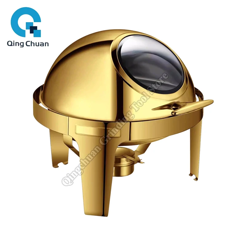 Food Warmer Stove Ellipse Round Flip Top Visual Buffet Stove Restaurant Stainless Steel Self Service Tableware Chafing Dish
Food Warmer Stove Ellipse Round Flip Top Visual Buffet Stove Restaurant Stainless Steel Self Service Tableware Chafing Dish
