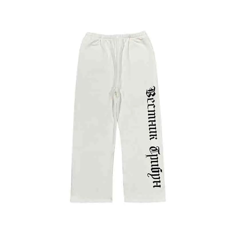 Kanye West Haikou Listening Experience YZY Black Dogs Sweatpants Russian Print Loose Fleece Casual Pants Men Women Streetwear
Kanye West Haikou Listening Experience YZY Black Dogs Sweatpants Russian Print Loose Fleece Casual Pants Men Women Streetwear