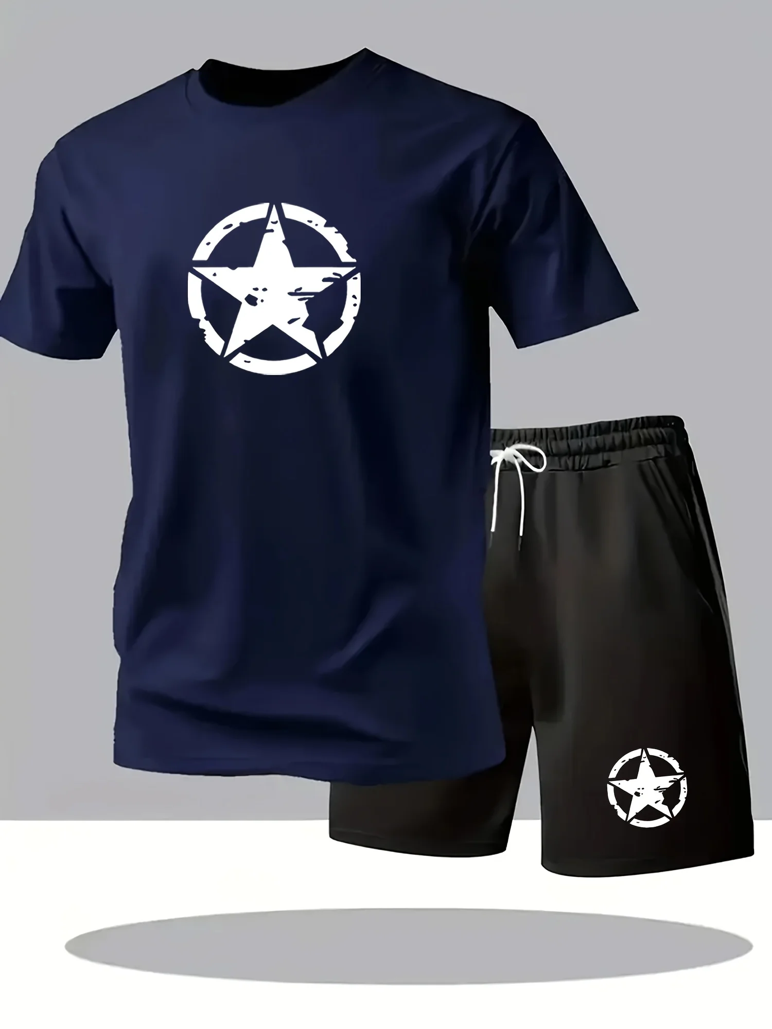 2026 Men's Two-Piece Set, breathable and lightweight short-sleeved T-shirt and shorts, comfortable and casual
2026 Men's Two-Piece Set, breathable and lightweight short-sleeved T-shirt and shorts, comfortable and casual