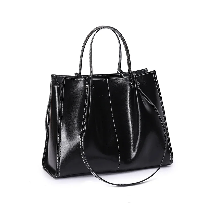 Luxury Designer Genuine Cowhide Leather Tote Bag for Women Large Capacity Work Shopper Shoulder Handbags Ladies Purse
Luxury Designer Genuine Cowhide Leather Tote Bag for Women Large Capacity Work Shopper Shoulder Handbags Ladies Purse
