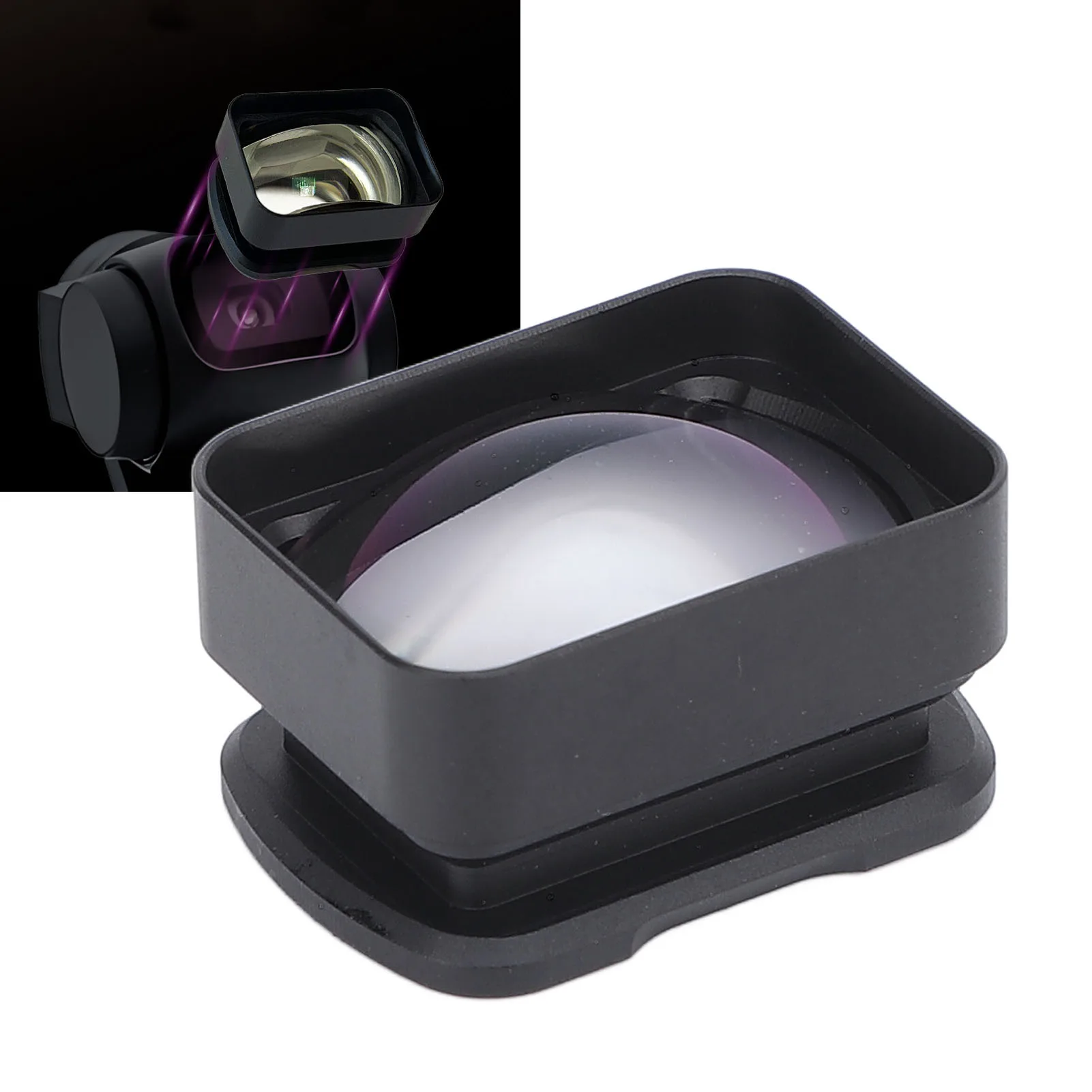 Camera Magnetic Barlow Lens Camera QR Barlow Lens 40° Viewing Angle High Transmittance Background Blurring for 3
Camera Magnetic Barlow Lens Camera QR Barlow Lens 40° Viewing Angle High Transmittance Background Blurring for 3
