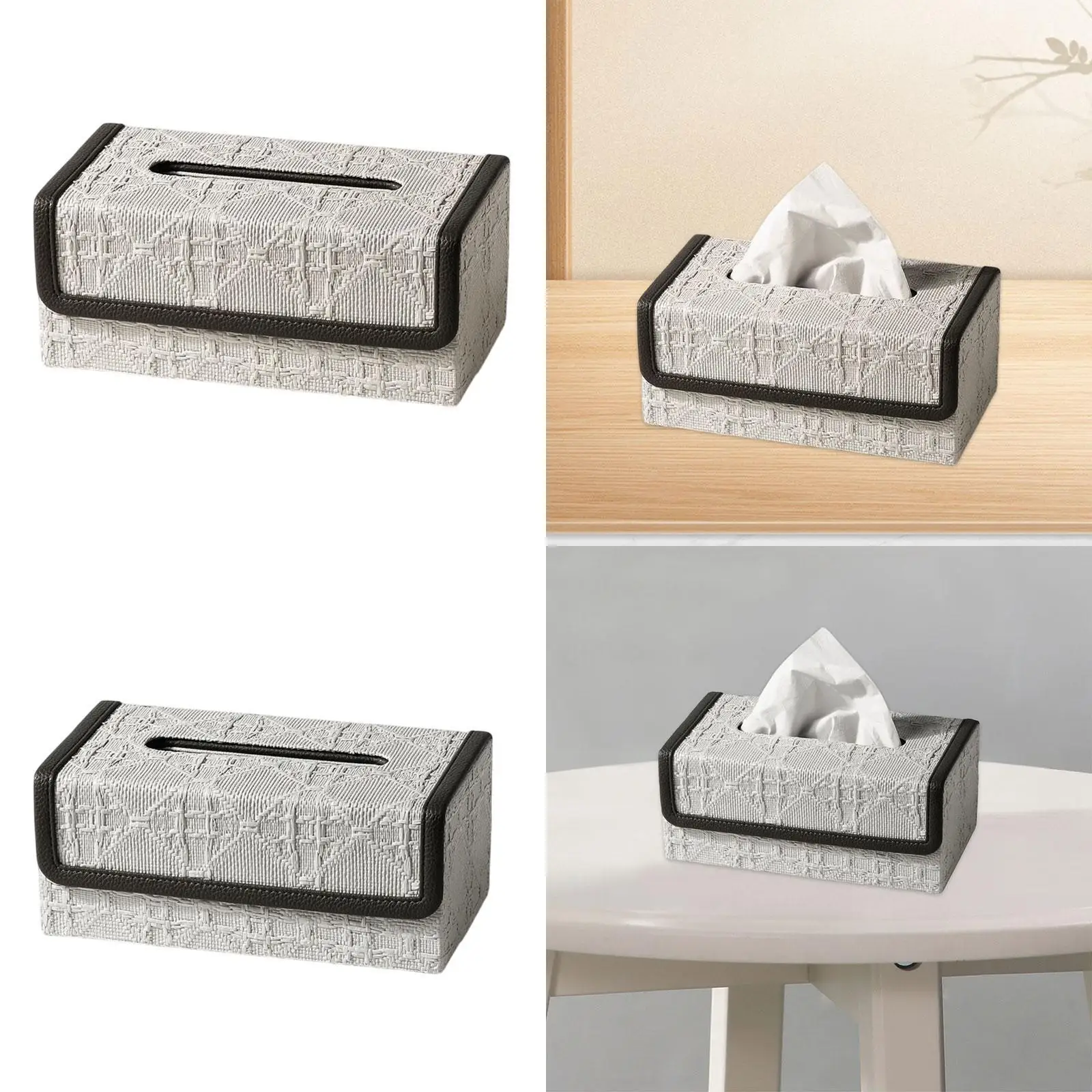 Tissue Box Cover Organizer Paper Tissue Box Holder Creative Storage Tissue Case Tissue Dispenser for Office Dining Table Home
Tissue Box Cover Organizer Paper Tissue Box Holder Creative Storage Tissue Case Tissue Dispenser for Office Dining Table Home