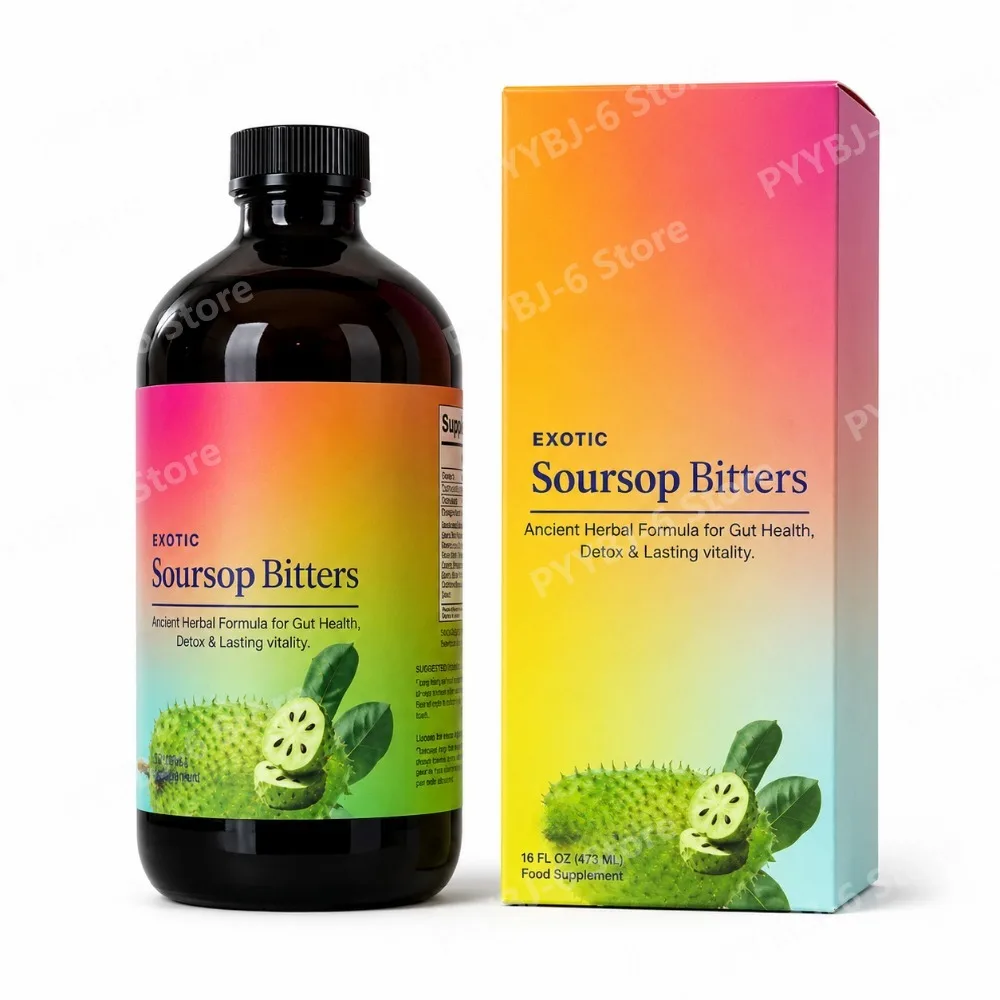 Soursop Bitters Liquid Supplement with Moringa Black Seed Ginger 15Herbal Ingredients 16Fl Oz Vegan Non-GMO Plant-Based Formula
Soursop Bitters Liquid Supplement with Moringa Black Seed Ginger 15Herbal Ingredients 16Fl Oz Vegan Non-GMO Plant-Based Formula