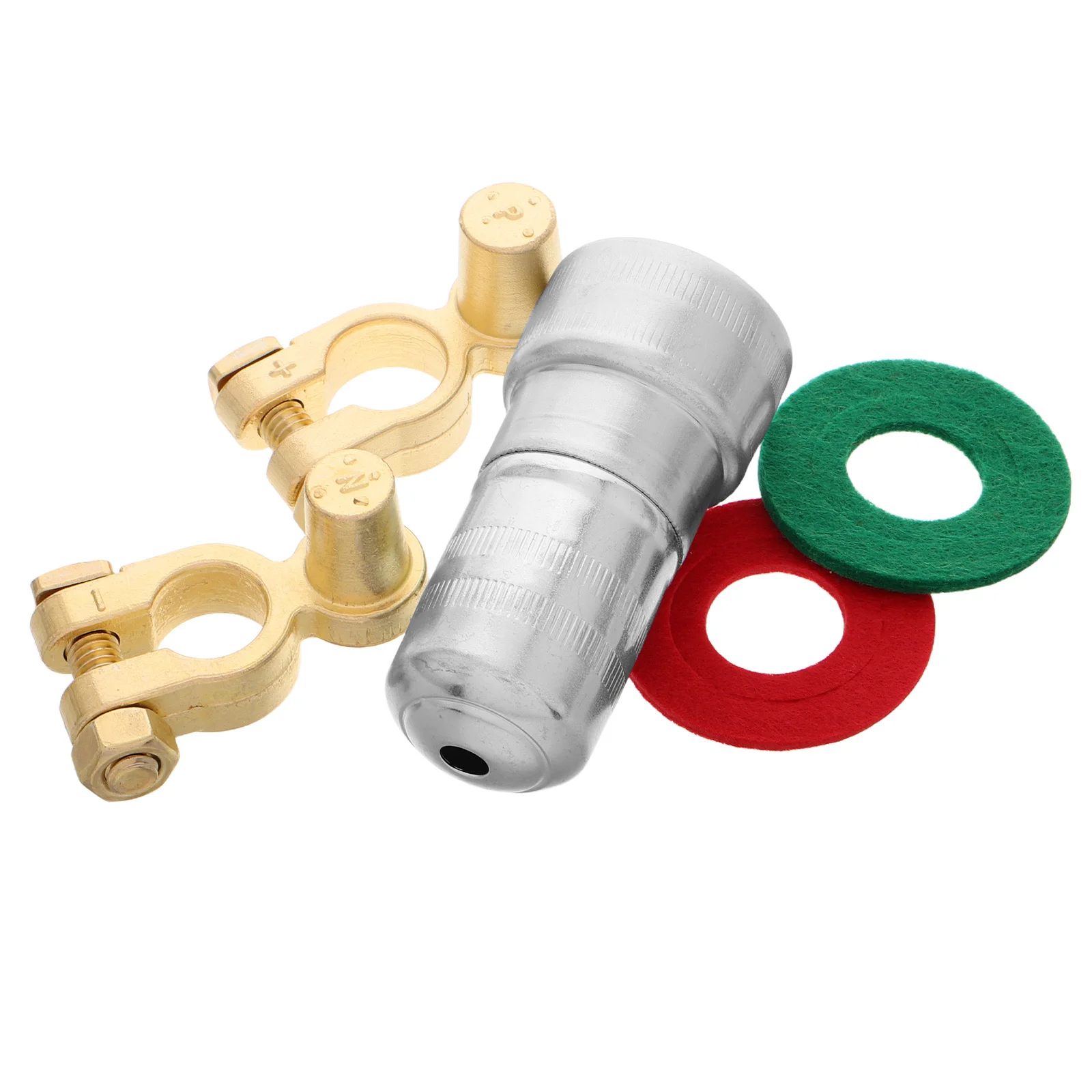 1Set Automotive Terminal Connectors Brass Positive Negative Top Post Car Clamps Quick Release Adapter
1Set Automotive Terminal Connectors Brass Positive Negative Top Post Car Clamps Quick Release Adapter