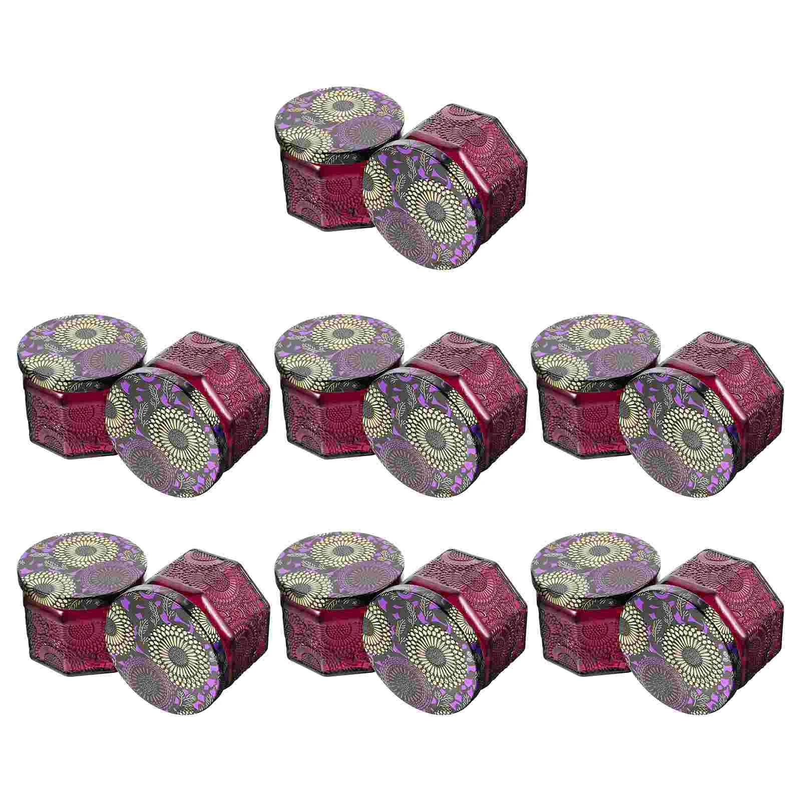 Tea Light Holder Storage Jars with Lids Embossed Decor Mini Purple Glass Container Vintage
Tea Light Holder Storage Jars with Lids Embossed Decor Mini Purple Glass Container Vintage