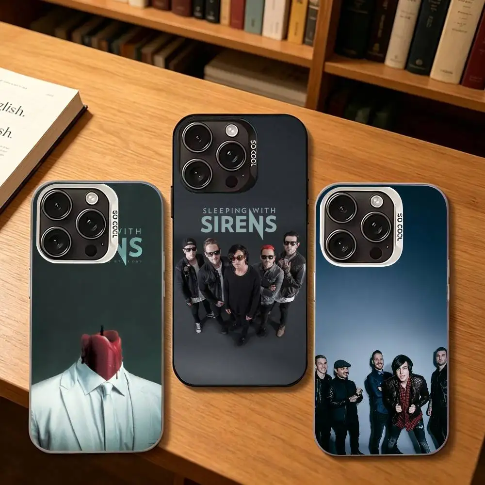 Rock Band S-Sleeping With Sirens Silver Cover For Phone Case For iPhone 17,16,15,14,13,12,11 Plus,Pro Max,XS
Rock Band S-Sleeping With Sirens Silver Cover For Phone Case For iPhone 17,16,15,14,13,12,11 Plus,Pro Max,XS