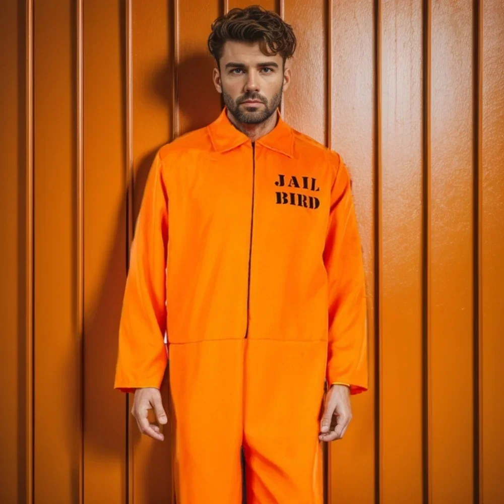 PrishbJumpsuit pour hommes et femmes, костюмы для косплея на Хэллоуин, теннисный оранжевый imbibée, теннисный де заключенный cri
PrishbJumpsuit pour hommes et femmes, костюмы для косплея на Хэллоуин, теннисный оранжевый imbibée, теннисный де заключенный cri