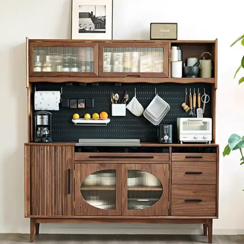 Customizable North American black food side against the wall high wine cabinet simple hole board simple cabinet
Customizable North American black food side against the wall high wine cabinet simple hole board simple cabinet