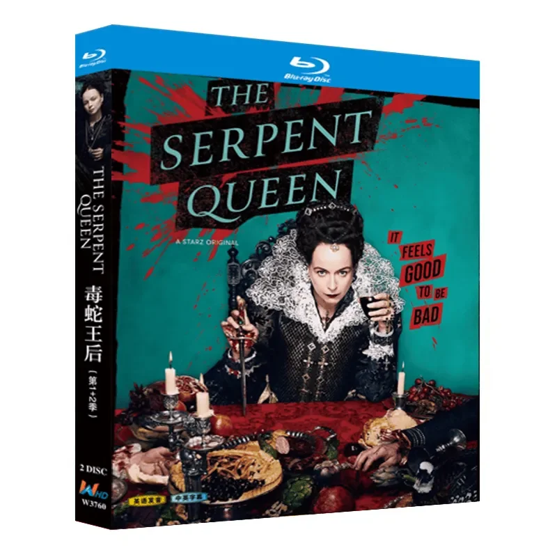 Blu-ray Ultra HD American Drama Queen Viper Seasons 1-2 BD Disc CD Box with Chinese and English Subtitles
Blu-ray Ultra HD American Drama Queen Viper Seasons 1-2 BD Disc CD Box with Chinese and English Subtitles