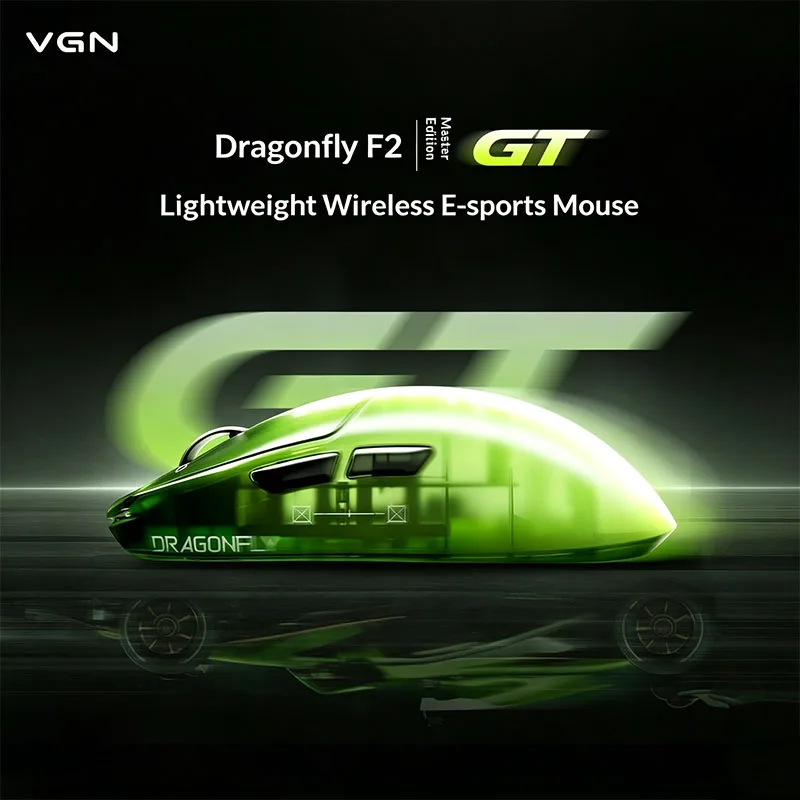 VGN Dragonfly F2 Master Edition GT Lightweight Wireless Bluetooth Mouse Long Range Esports Gaming Ergonomic
VGN Dragonfly F2 Master Edition GT Lightweight Wireless Bluetooth Mouse Long Range Esports Gaming Ergonomic