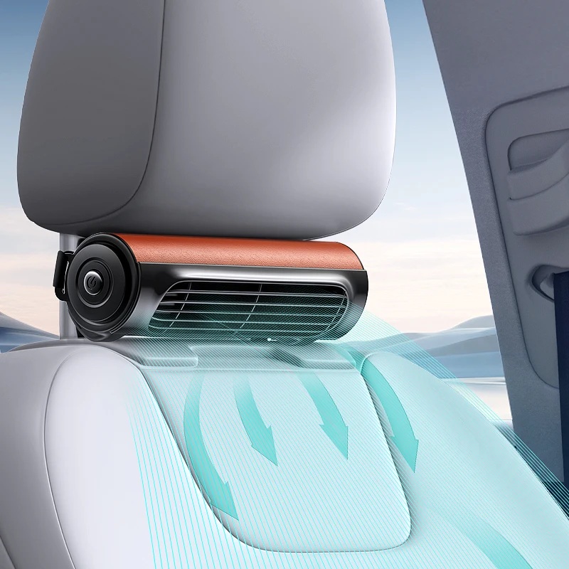 USB Car Headrest Cooling Fan Portable Adjustable Strap Auto Seat Cooler Fan For Front Rear Passenger Vehicle Interior Air Cooler
USB Car Headrest Cooling Fan Portable Adjustable Strap Auto Seat Cooler Fan For Front Rear Passenger Vehicle Interior Air Cooler
