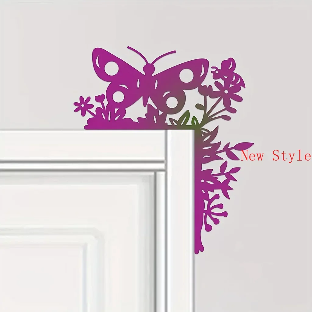 Colorful Butterfly Home Decorative Wall Stickers Door Corner Decoration Door Frame Corner Decor Art Metal Wall Hanging Decor Ho
Colorful Butterfly Home Decorative Wall Stickers Door Corner Decoration Door Frame Corner Decor Art Metal Wall Hanging Decor Ho