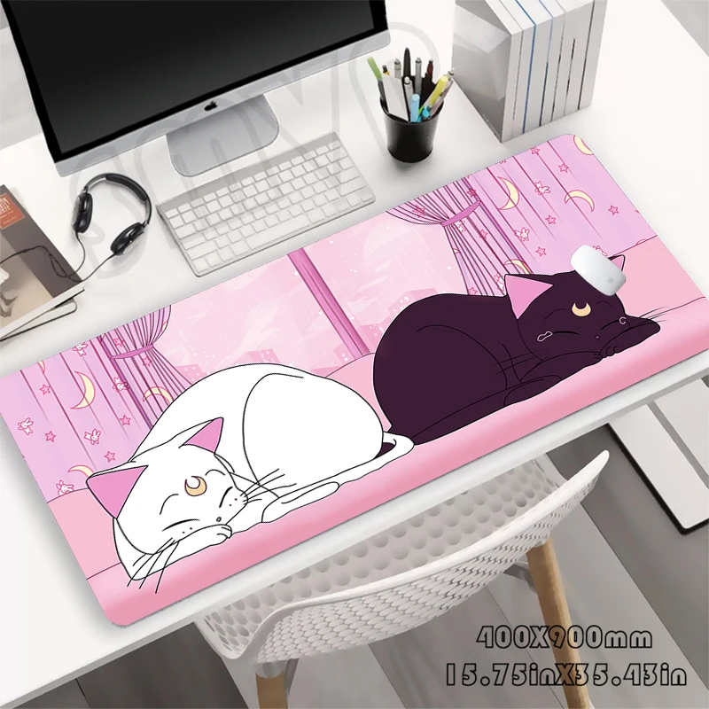 Cute Cat Large Mouse Mat Gaming Mousepad Big Gamer Desk Mat 39.3x19.6in Rubber Keyboard Mats Desk Pad Design Mouse Pad
Cute Cat Large Mouse Mat Gaming Mousepad Big Gamer Desk Mat 39.3x19.6in Rubber Keyboard Mats Desk Pad Design Mouse Pad