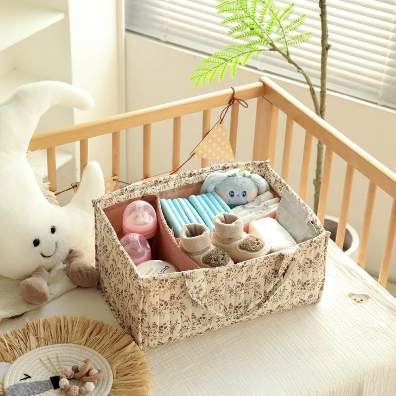 Floral Print Baby Diaper Storage Bag Nappy Caddy Organizer Large Capacity Mommy Bag Baby Item Toys Storage Basket Travel Handbag
Floral Print Baby Diaper Storage Bag Nappy Caddy Organizer Large Capacity Mommy Bag Baby Item Toys Storage Basket Travel Handbag