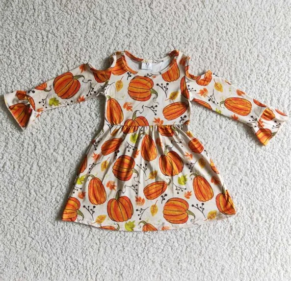 Halloween Infant Girls Dress Wholesale Pumpkin Off Shoulder Lace Long Sleeve Dress
Halloween Infant Girls Dress Wholesale Pumpkin Off Shoulder Lace Long Sleeve Dress