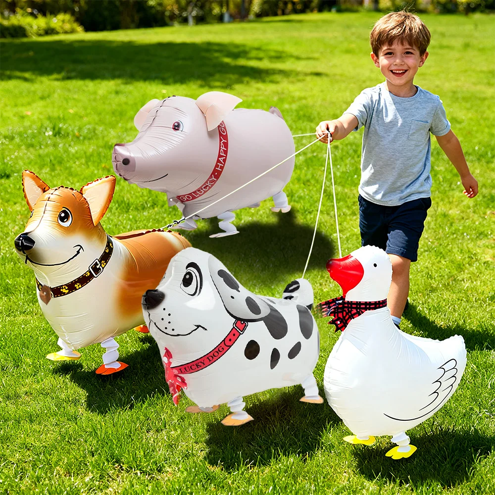 Cute Animal Aluminum Film Balloon duck dog pig for Children Farm Theme Birthday Baby Shower Party Decoration Supplies
Cute Animal Aluminum Film Balloon duck dog pig for Children Farm Theme Birthday Baby Shower Party Decoration Supplies