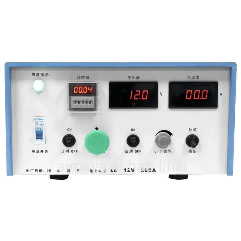 300A 12V High frequency switch rectifier electroplating electrolytic oxide galvanized chrome plated rectifier
300A 12V High frequency switch rectifier electroplating electrolytic oxide galvanized chrome plated rectifier
