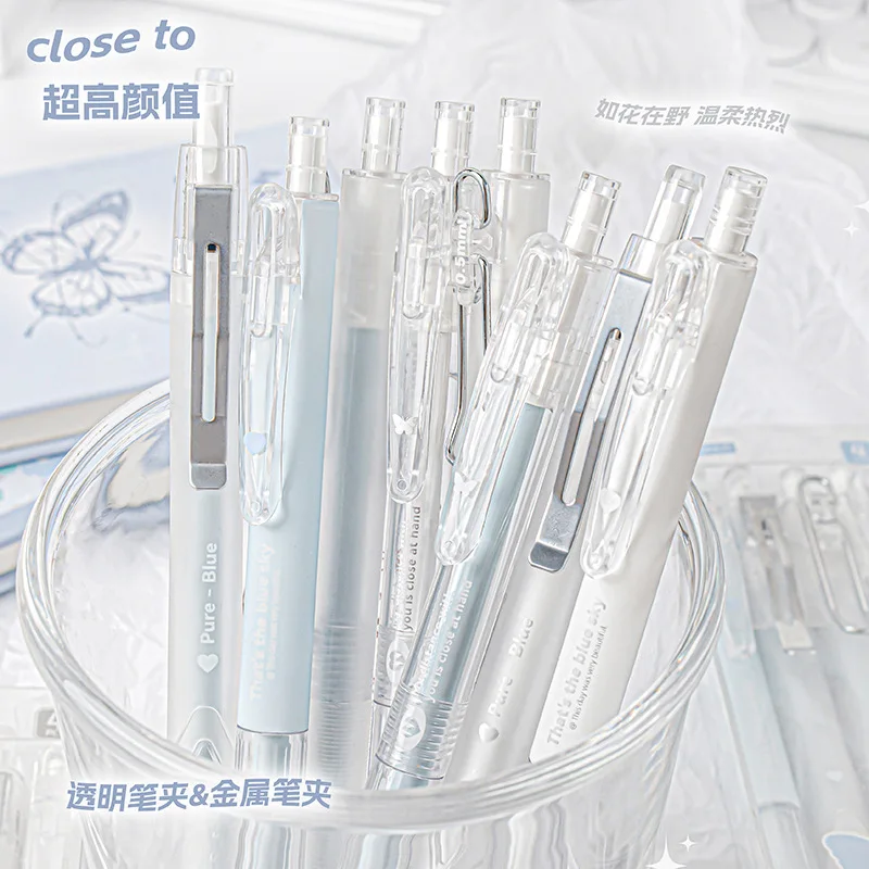 Pastel Vibes Retractable Gel Pen Set - High-Aesthetic ST Tip Quick-Drying Black Ink Insta-Clear Aesthetic Pens Smooth Writing
Pastel Vibes Retractable Gel Pen Set - High-Aesthetic ST Tip Quick-Drying Black Ink Insta-Clear Aesthetic Pens Smooth Writing