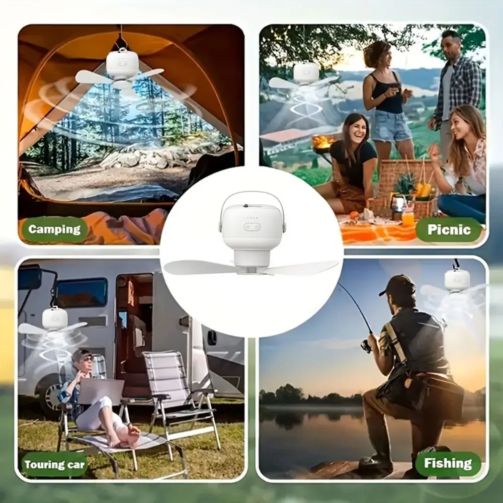 Rechargeable Electric Portable Ceiling Fan Night Light Stand Included Wireless Mini Fan LED Lighting Remote Control Fan
Rechargeable Electric Portable Ceiling Fan Night Light Stand Included Wireless Mini Fan LED Lighting Remote Control Fan