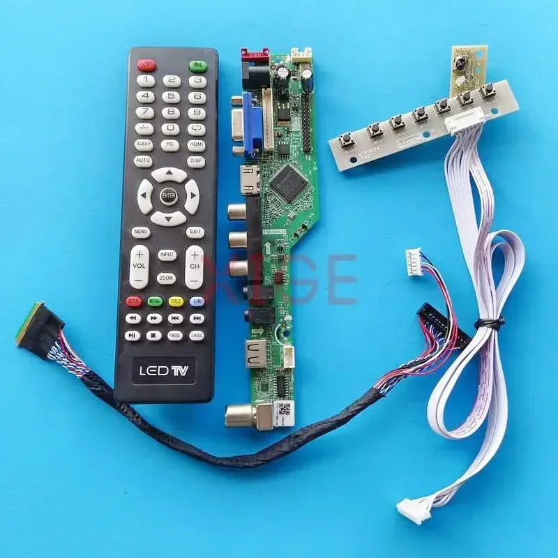 Kit DIY Driver Controller Board For LTN140AT20-401/S01/T02/V01 HDMI+VGA+AV+USB 40-Pin LVDS Analog TV Laptop Screen 1366x768 14"
Kit DIY Driver Controller Board For LTN140AT20-401/S01/T02/V01 HDMI+VGA+AV+USB 40-Pin LVDS Analog TV Laptop Screen 1366x768 14"