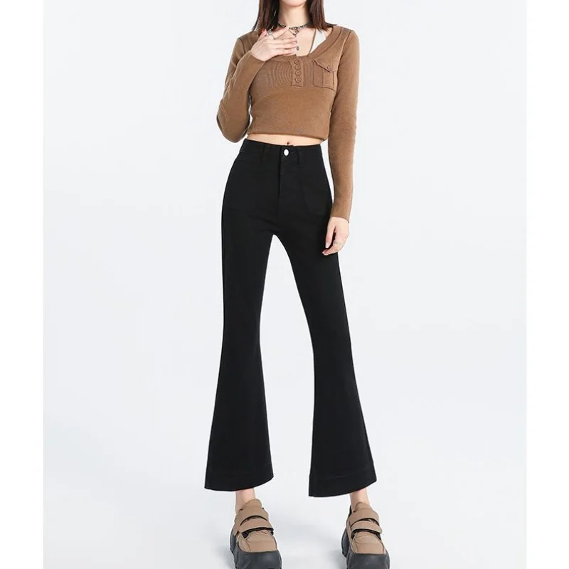 2026 Women Fashion Vintage Flared Jeans Female High Waist Wide Leg Pants Lady Trend Solid Versatile Slim Fit Denim Trousers
2026 Women Fashion Vintage Flared Jeans Female High Waist Wide Leg Pants Lady Trend Solid Versatile Slim Fit Denim Trousers