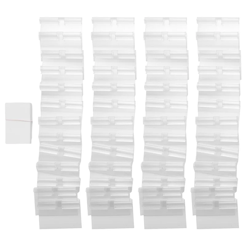 ABMR-300Pcs Clear Plastic Label Holder Price Tag, Shelf Label Clip Removable Label Holder For Storage Bins Basket Labels
ABMR-300Pcs Clear Plastic Label Holder Price Tag, Shelf Label Clip Removable Label Holder For Storage Bins Basket Labels