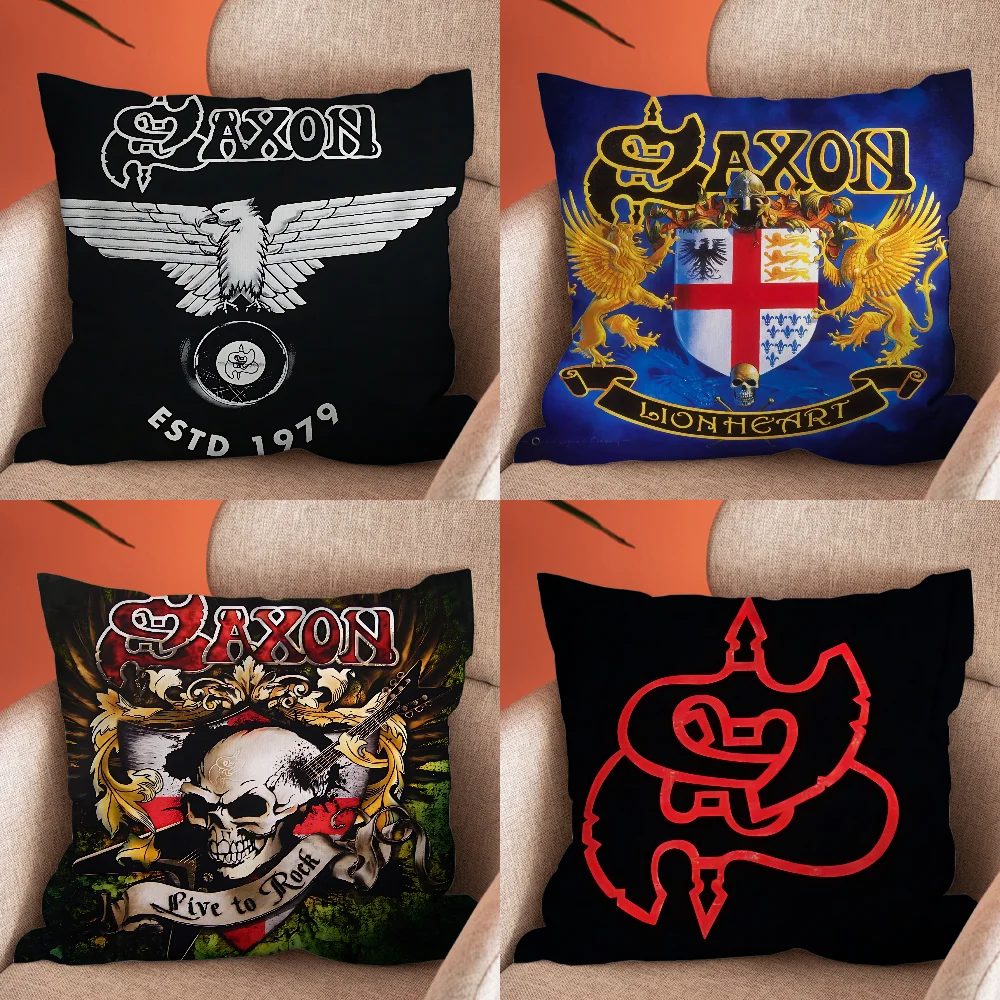Saxon Estd 1979 Band Pillow Case Soft Cushion Cases for Farmhouse Sofa Decor Home Decorations and Protector Pillow Case
Saxon Estd 1979 Band Pillow Case Soft Cushion Cases for Farmhouse Sofa Decor Home Decorations and Protector Pillow Case