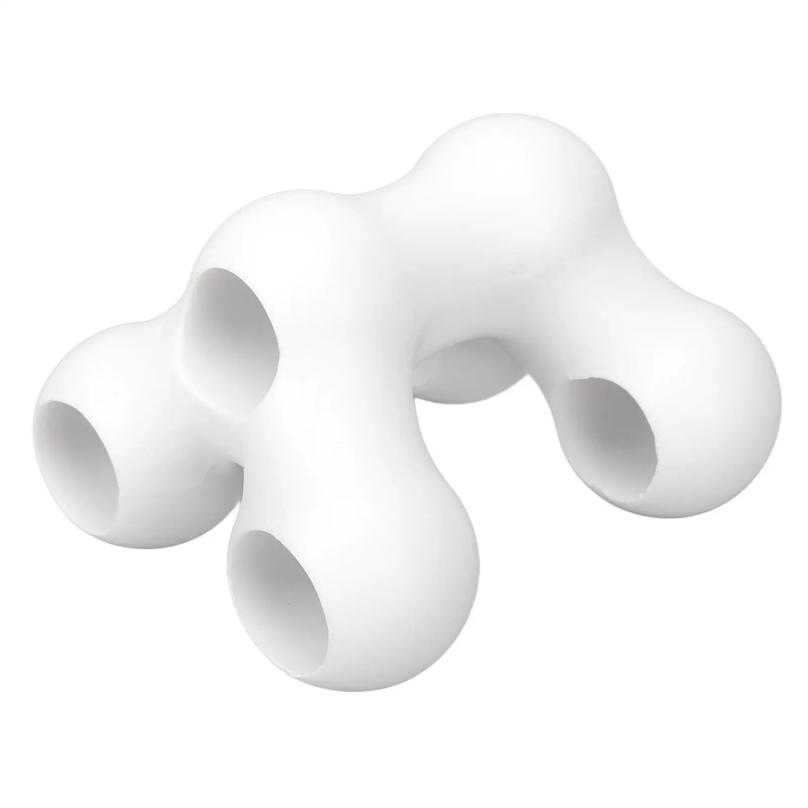 Handheld Neck and Shoulder Massager for Muscle Relaxation Portable Simulation Point Stretcher in White Color
Handheld Neck and Shoulder Massager for Muscle Relaxation Portable Simulation Point Stretcher in White Color