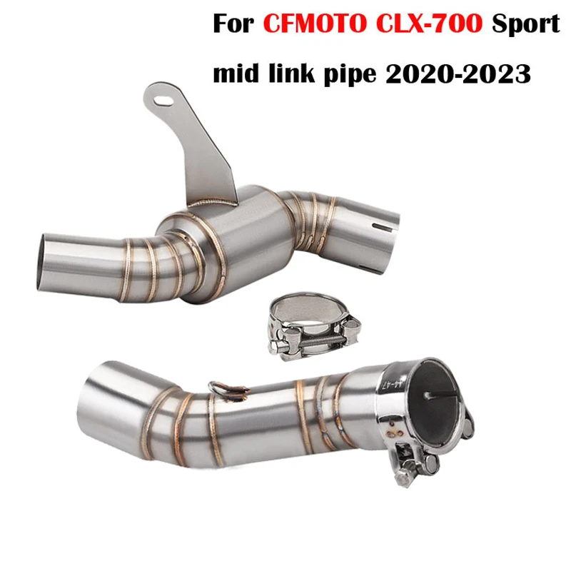 Slip On For CFMOTO CLX700 CLX-700 Sport Motorcycle Exhaust System Escape Muffler 51mm Middle Link Pipe
Slip On For CFMOTO CLX700 CLX-700 Sport Motorcycle Exhaust System Escape Muffler 51mm Middle Link Pipe