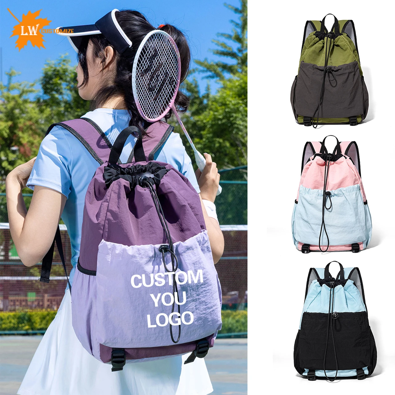 Custom sports backpack logo outdoor travel bag lightweight couple's schoolbag wholesale printed pattern company name
Custom sports backpack logo outdoor travel bag lightweight couple's schoolbag wholesale printed pattern company name