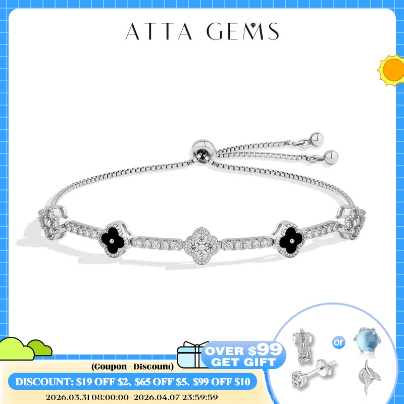 ATTAGEMS Flowers Design Moissanite Charm Bracelet For Women 925 Sterling Silver 18KGold Plated Tennis Luxury Chain Party Jewelry
ATTAGEMS Flowers Design Moissanite Charm Bracelet For Women 925 Sterling Silver 18KGold Plated Tennis Luxury Chain Party Jewelry