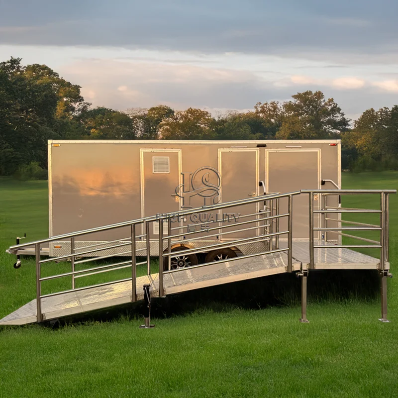 Innovative Luxury Portable Bathroom Trailer – Factory Customizable and Easy-to-Move Outdoor Restroom
Innovative Luxury Portable Bathroom Trailer – Factory Customizable and Easy-to-Move Outdoor Restroom