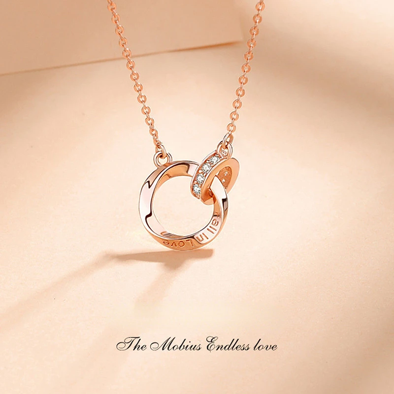 Mobius Strip 925 Sterling Silver Necklace Ins Pendant Accessories Wholesale Best Gift for Love
Mobius Strip 925 Sterling Silver Necklace Ins Pendant Accessories Wholesale Best Gift for Love