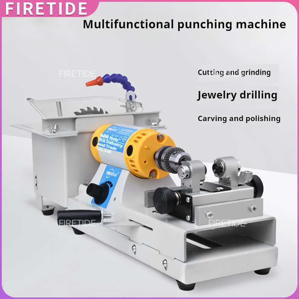 Multifunctional Bench Grinder Jade Cutting / Drilling / Grinding / Engraving / Bead Polishing / Wax Table Grinder
Multifunctional Bench Grinder Jade Cutting / Drilling / Grinding / Engraving / Bead Polishing / Wax Table Grinder