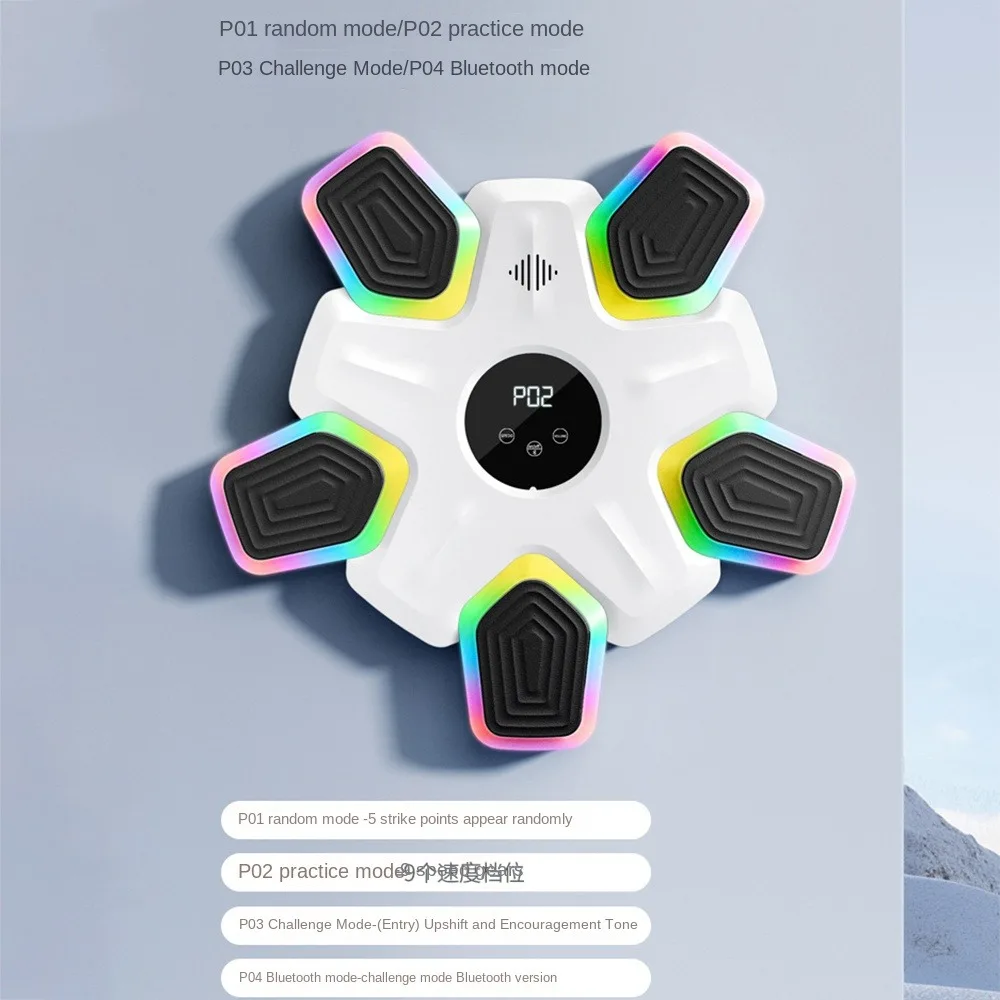 Boxing Sports Smart Music Boxing Machine Fitness Exercise Bluetooth Punching Pad Boxing Wall Target Agility Reaction Exercise
Boxing Sports Smart Music Boxing Machine Fitness Exercise Bluetooth Punching Pad Boxing Wall Target Agility Reaction Exercise