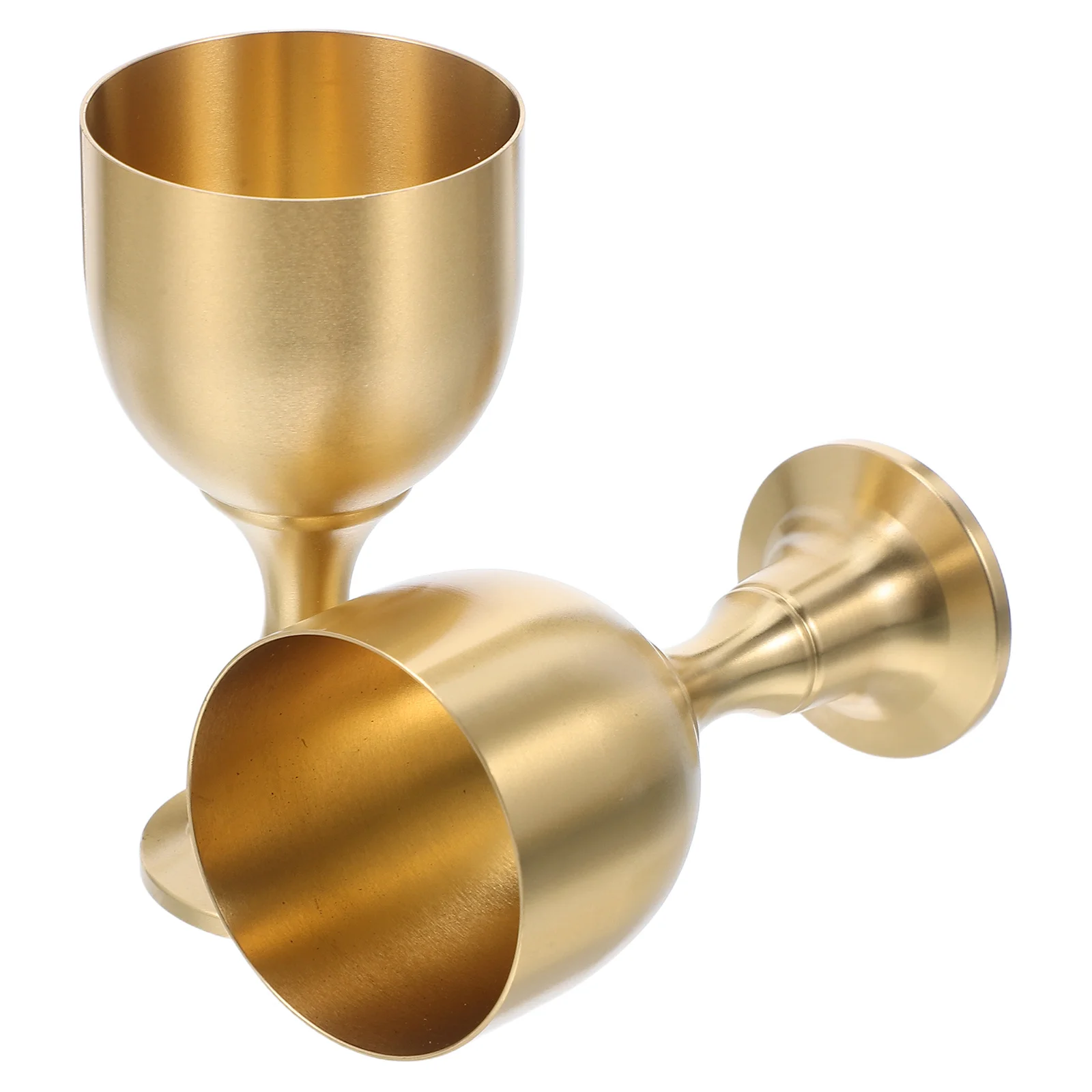 2Pcs Vintage Brass Goblet Chalice Mini Communion Cups Wedding Party Medieval Wine Glasses Retro Drinking Glasses
2Pcs Vintage Brass Goblet Chalice Mini Communion Cups Wedding Party Medieval Wine Glasses Retro Drinking Glasses