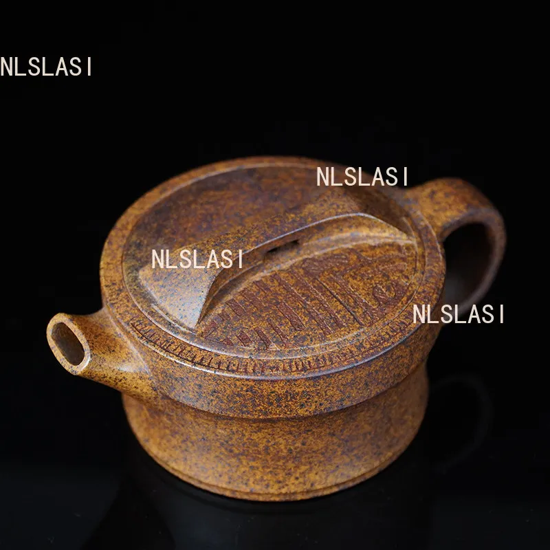 220ml Purple Clay Teapot Yixing Hanwa Pot Household Kungfu Tea Set Chinese Retro Large Capacity Teapot Pu Erh Tea Pot
220ml Purple Clay Teapot Yixing Hanwa Pot Household Kungfu Tea Set Chinese Retro Large Capacity Teapot Pu Erh Tea Pot