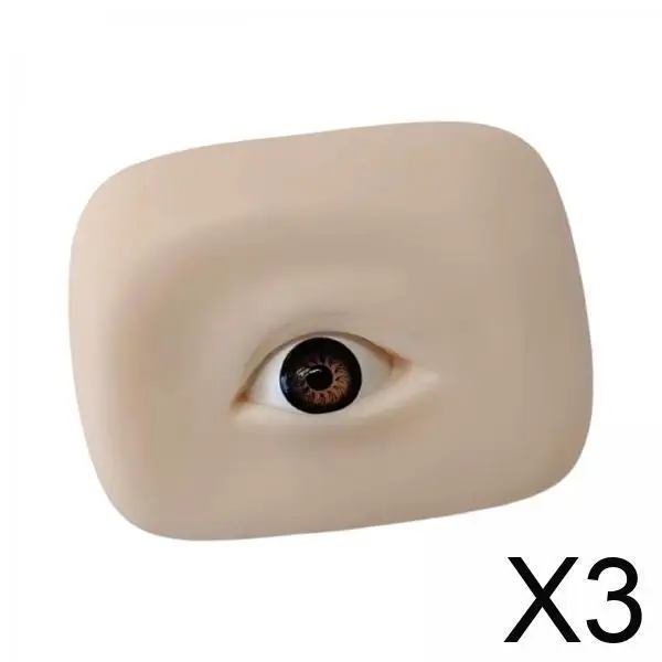 Portable Silicone Eyeball Model Soft Skin Simulation Practice Accessory for Makeup Learners and Artists
Portable Silicone Eyeball Model Soft Skin Simulation Practice Accessory for Makeup Learners and Artists