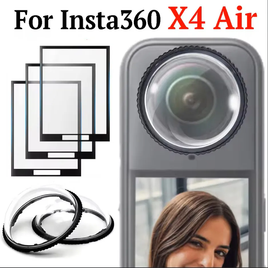 PC/Optical Glass Camera Rotating Lens Scratch-resistant Covers for Insta360 X4 Air Premium Rotating Lens Guard Camera accessory
PC/Optical Glass Camera Rotating Lens Scratch-resistant Covers for Insta360 X4 Air Premium Rotating Lens Guard Camera accessory