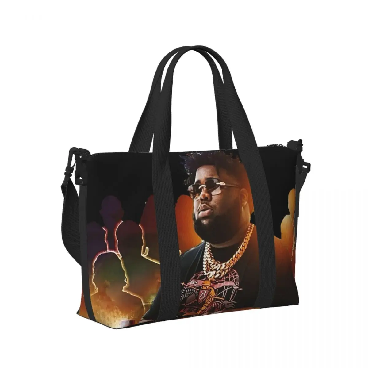 Custom Rod Wave Beach Travel Bag Large Capacity Tote Bags for Gym Sport Women Shopping Duffle Shoulder Bag
Custom Rod Wave Beach Travel Bag Large Capacity Tote Bags for Gym Sport Women Shopping Duffle Shoulder Bag