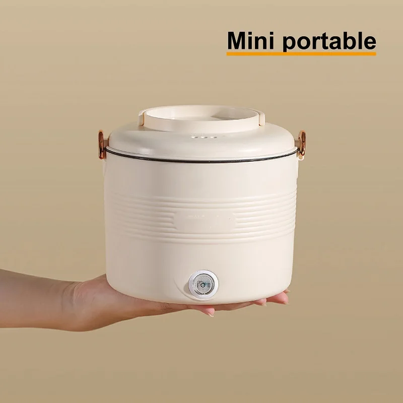 800ml Folding Electric Cooking Pot Portable Split Noodle Cooking Pot Mini Hot Pot 304 Stainless Steel Kettle Multi-function Pot
800ml Folding Electric Cooking Pot Portable Split Noodle Cooking Pot Mini Hot Pot 304 Stainless Steel Kettle Multi-function Pot