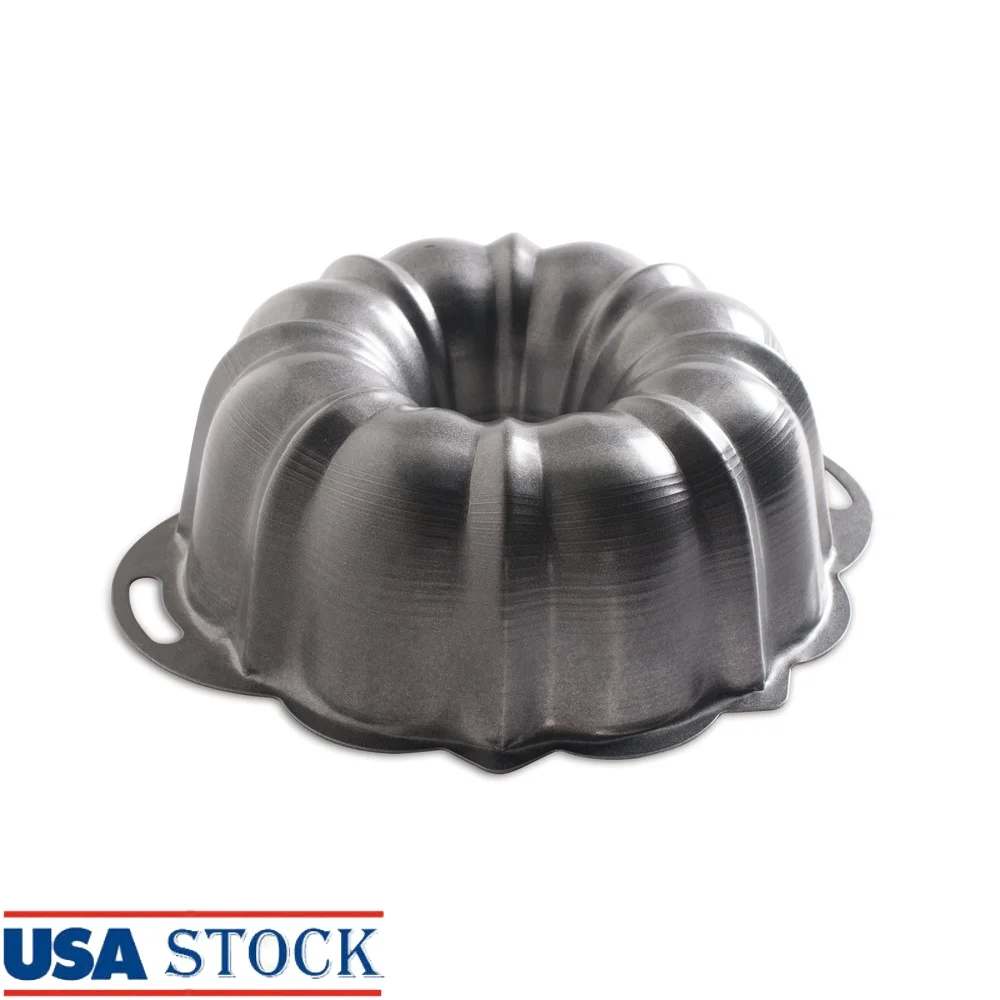 Алюминиевая форма для торта с антипригарным покрытием и ручками. Вместимость 12 чашек. Легко снимается. Торты. Хлеб. Желе. Идеальная выпечка.
Алюминиевая форма для торта с антипригарным покрытием и ручками. Вместимость 12 чашек. Легко снимается. Торты. Хлеб. Желе. Идеальная выпечка.