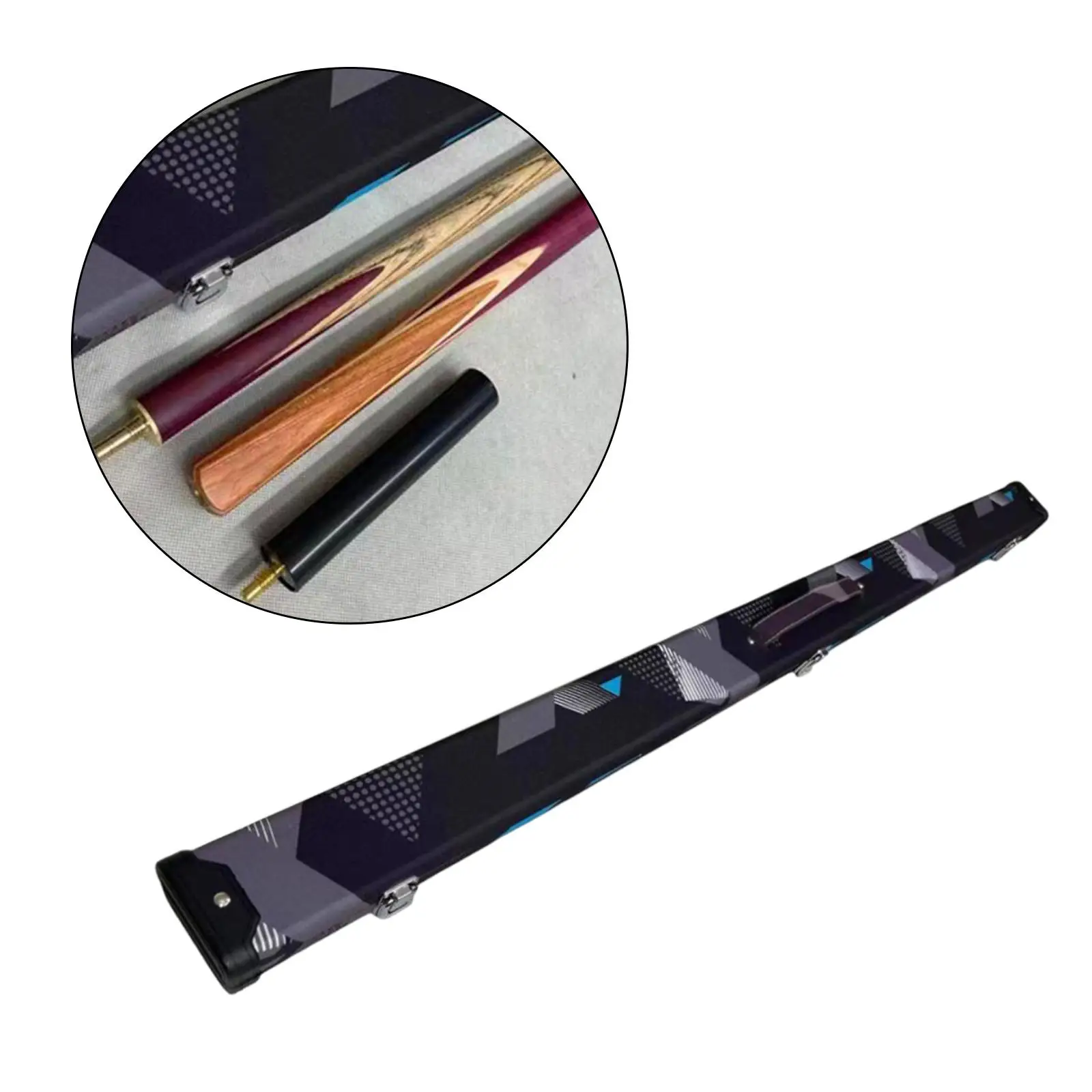 Чехол для бильярдного кия с ручкой, ящик для хранения аксессуаров для тренировок в клубе и путешествиях
Чехол для бильярдного кия с ручкой, ящик для хранения аксессуаров для тренировок в клубе и путешествиях