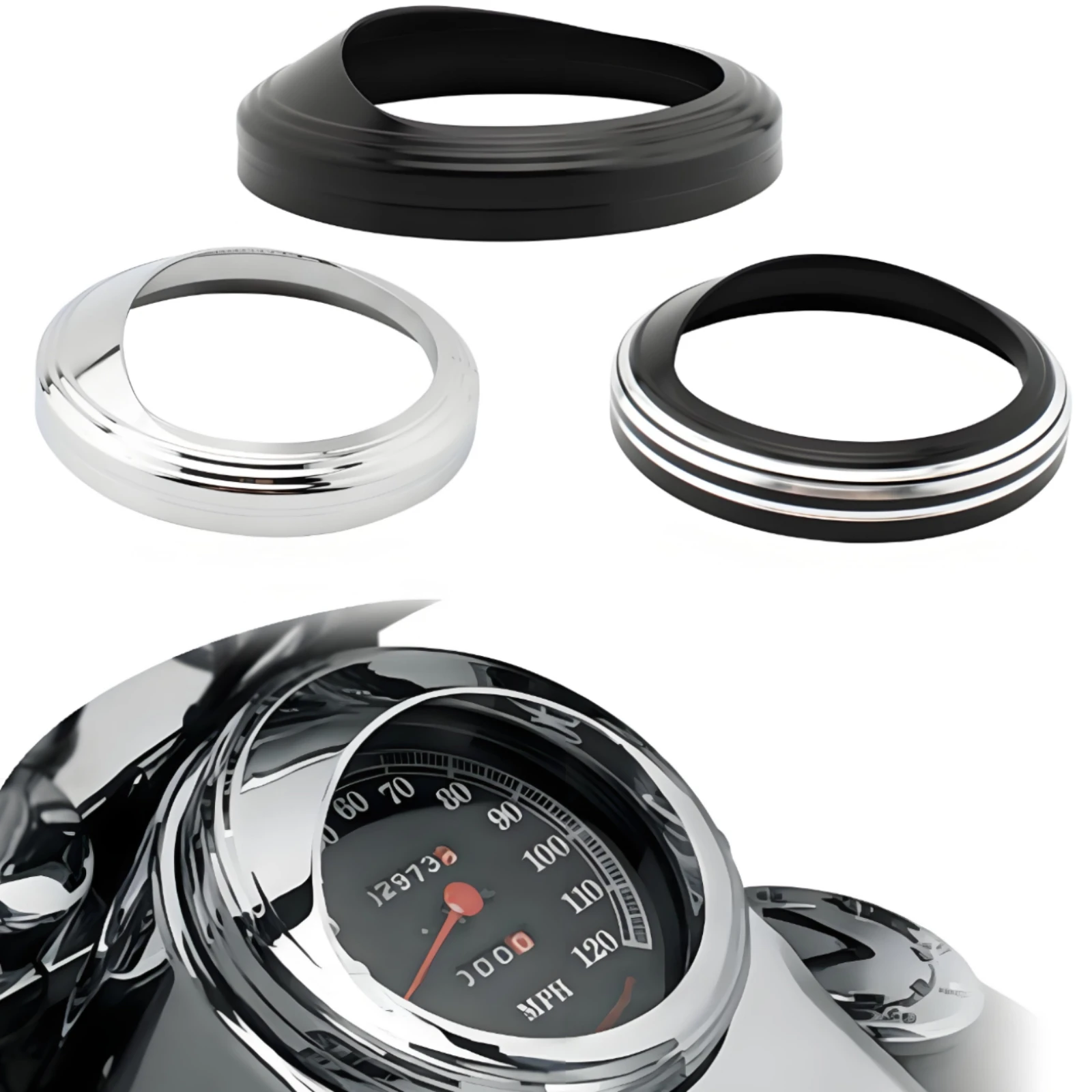 Speedometer Bezel Bezel Polished Speedometer Bezel Instrument Panel Cover Hollow Hollow Middle Instrument Gauge Cover
Speedometer Bezel Bezel Polished Speedometer Bezel Instrument Panel Cover Hollow Hollow Middle Instrument Gauge Cover