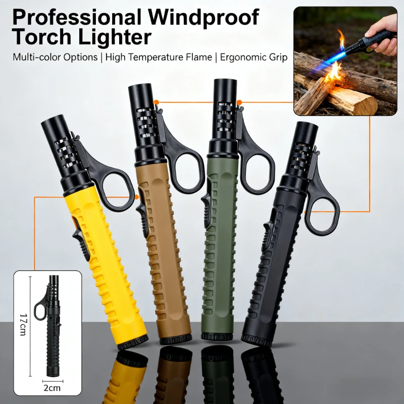 Premium 1300℃ Camping Flamethrower - Portable Refillable Igniter, Stove Barbecue Accessory, Outdoor High-Temp Ignition Tool
Premium 1300℃ Camping Flamethrower - Portable Refillable Igniter, Stove Barbecue Accessory, Outdoor High-Temp Ignition Tool
